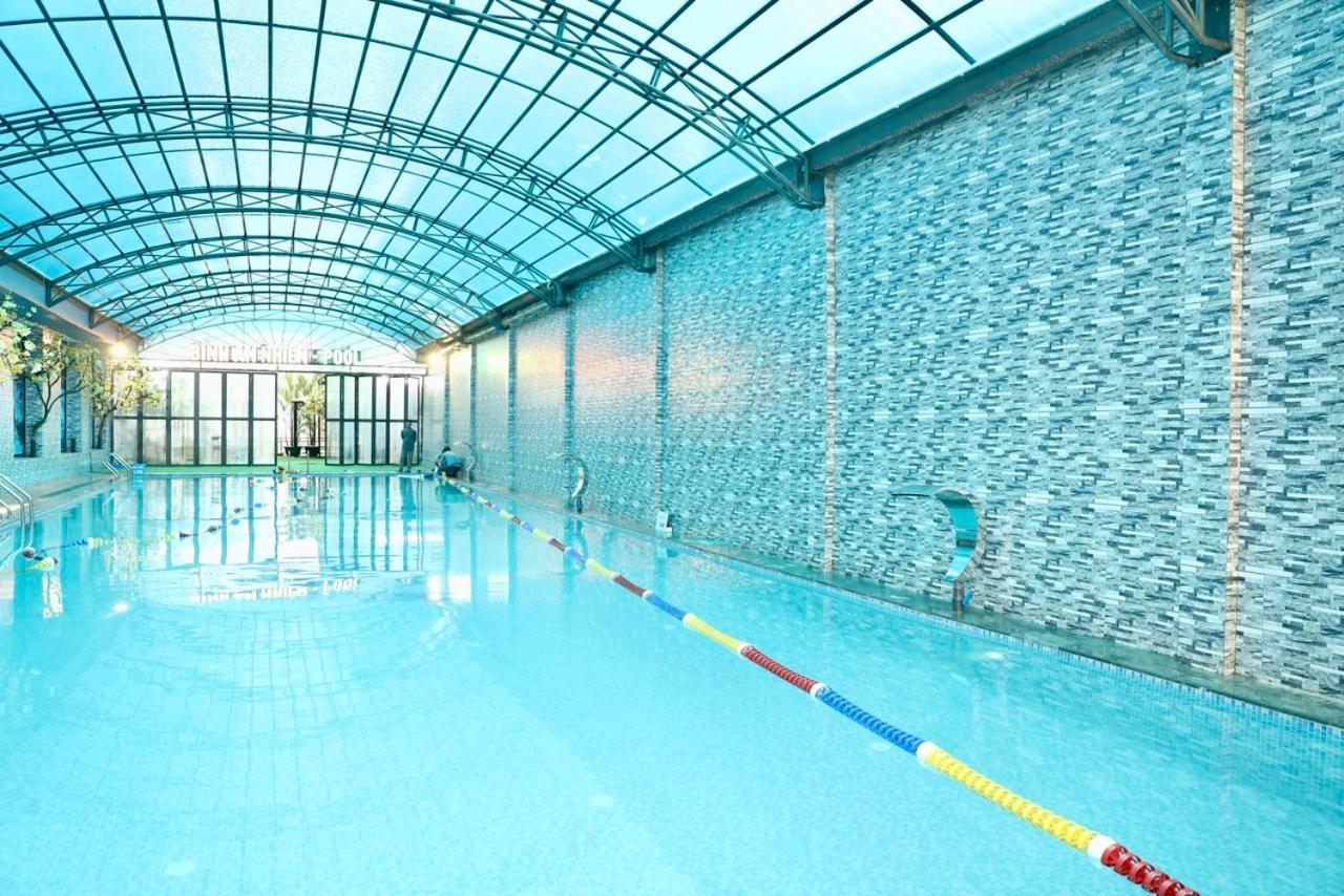 Binh An Nhien Hotel Duong Thanh Bagian luar foto
