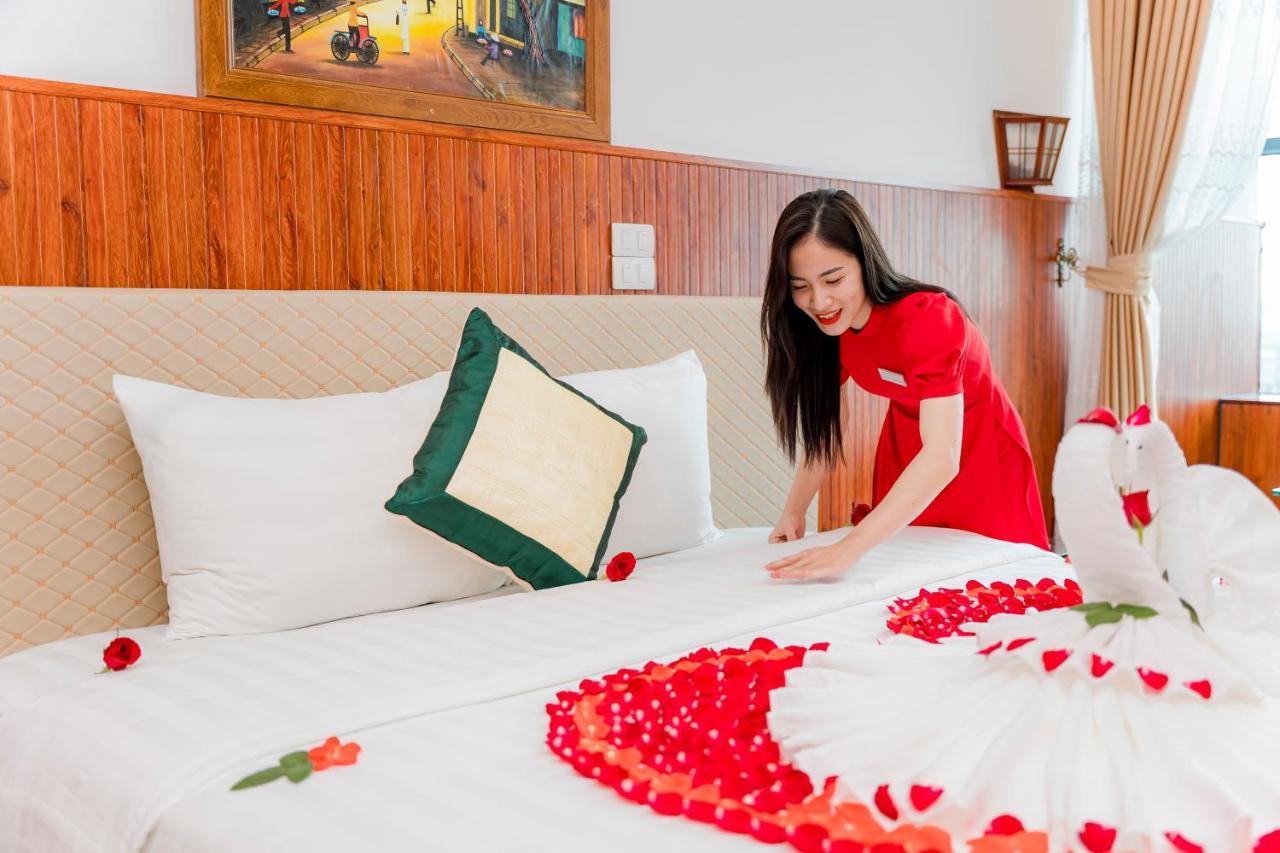 Binh An Nhien Hotel Duong Thanh Bagian luar foto