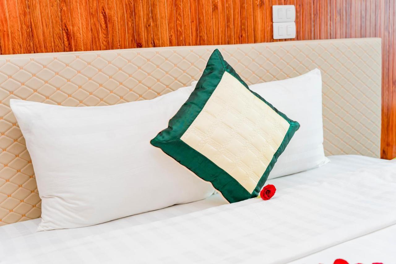 Binh An Nhien Hotel Duong Thanh Bagian luar foto