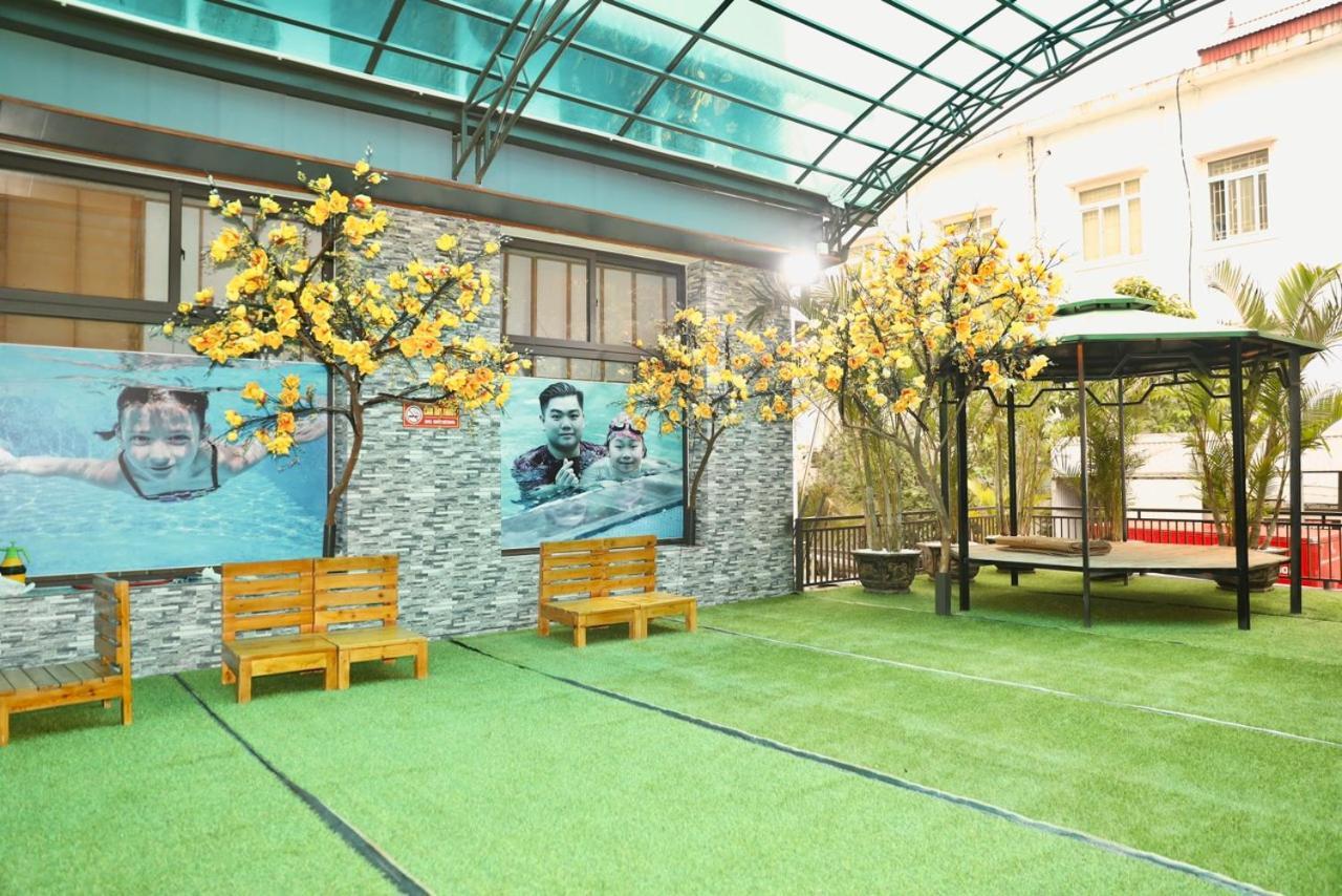 Binh An Nhien Hotel Duong Thanh Bagian luar foto