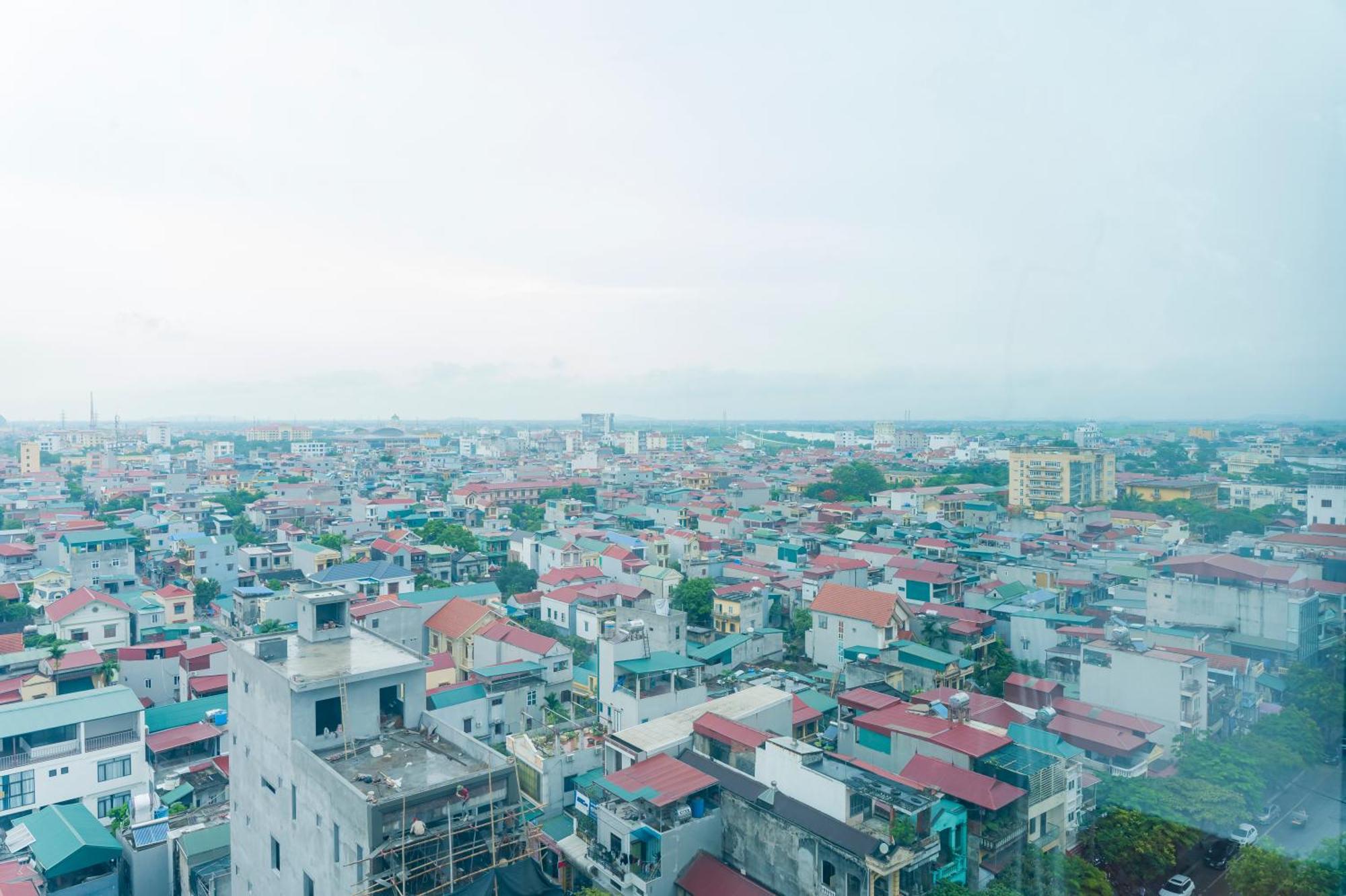 Binh An Nhien Hotel Duong Thanh Bagian luar foto