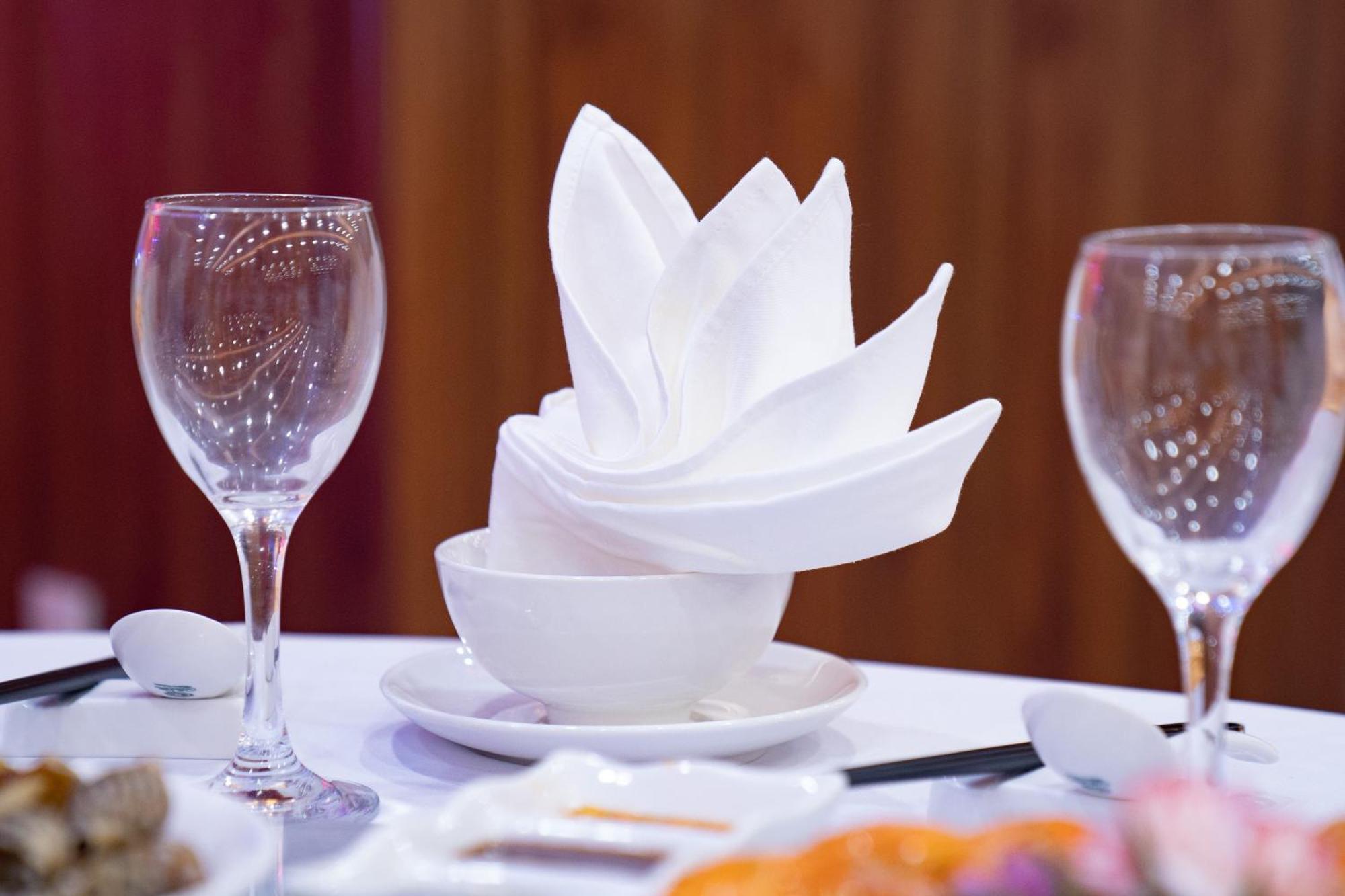 Binh An Nhien Hotel Duong Thanh Bagian luar foto