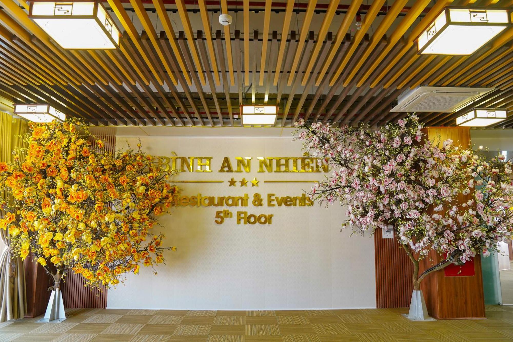Binh An Nhien Hotel Duong Thanh Bagian luar foto
