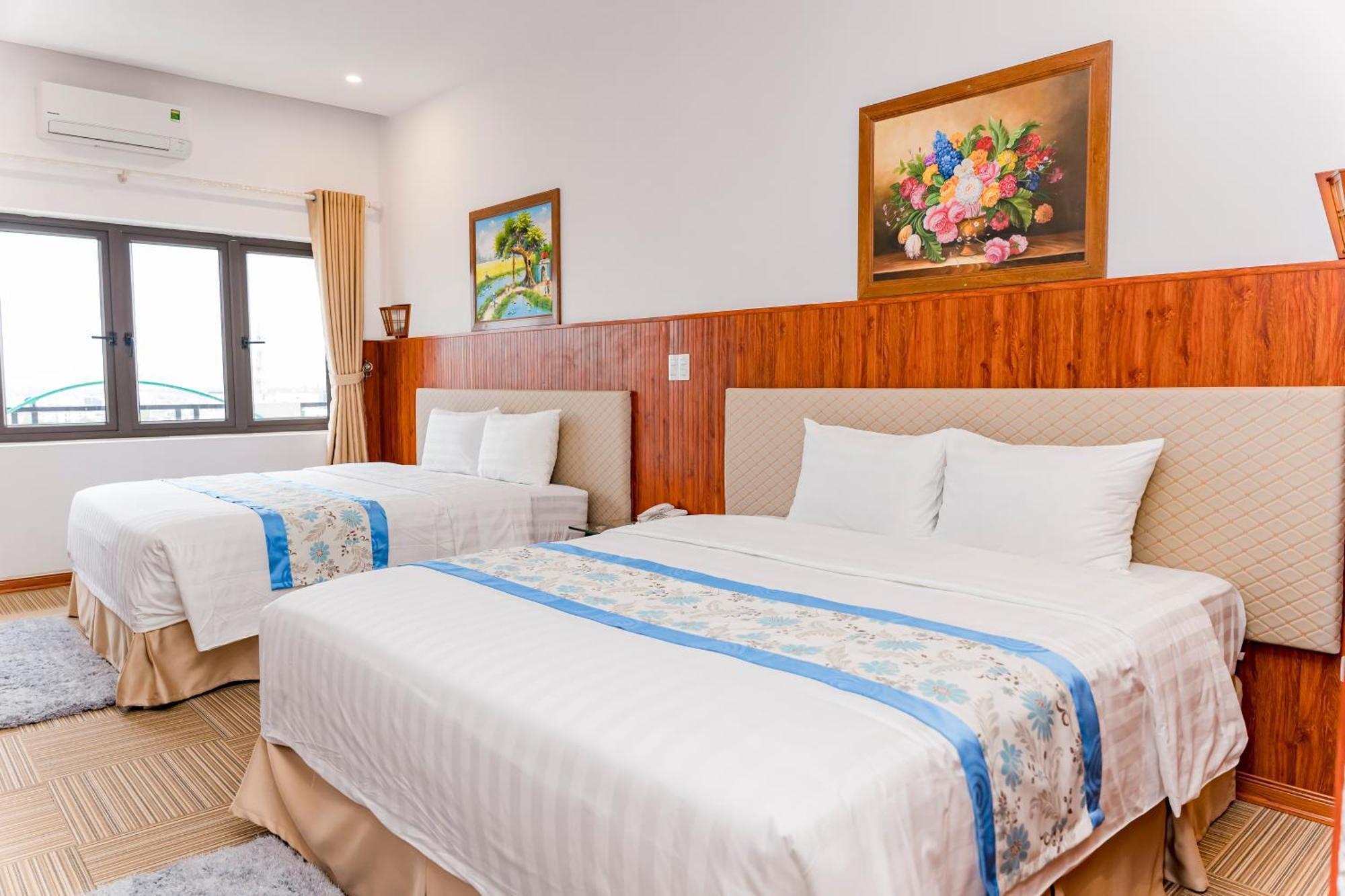 Binh An Nhien Hotel Duong Thanh Bagian luar foto