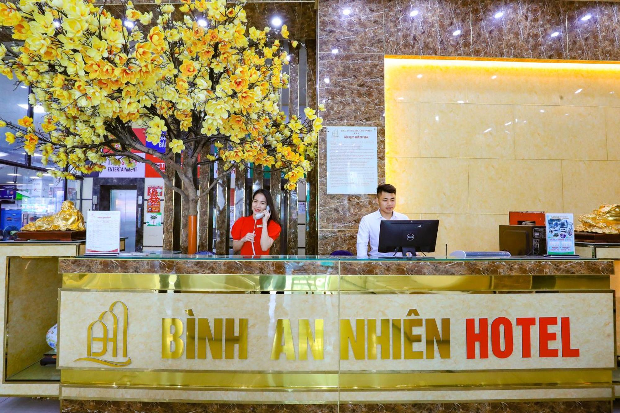 Binh An Nhien Hotel Duong Thanh Bagian luar foto