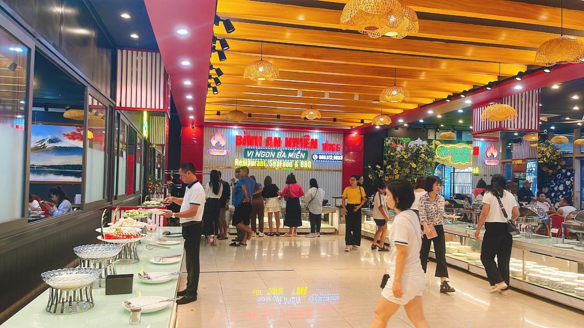 Binh An Nhien Hotel Duong Thanh Bagian luar foto
