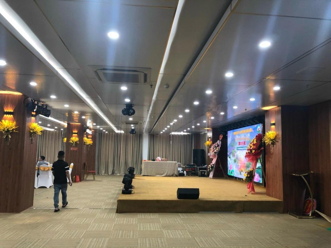 Binh An Nhien Hotel Duong Thanh Bagian luar foto